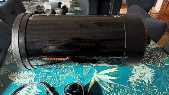 Celestron C9.25 + accessoires entièrement révisé et réglé par Medas