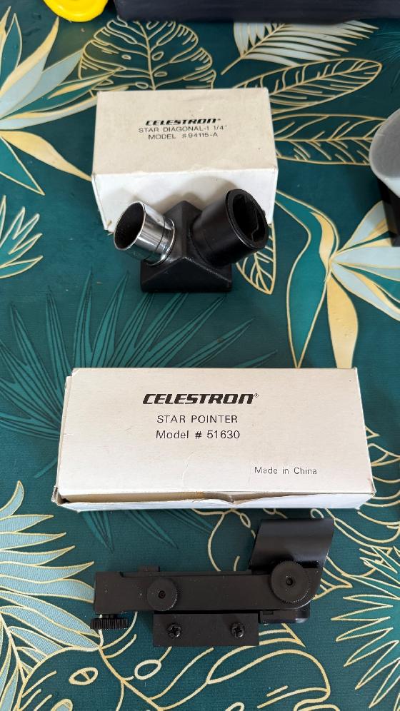 Celestron C9.25 + accessoires entièrement révisé et réglé par Medas