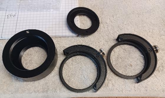 Support filtre à tiroir / Tiroirs ZWO