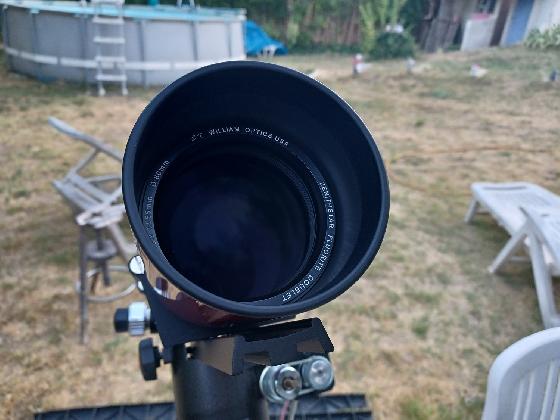 APO 80 mm William optics doublet Fluo