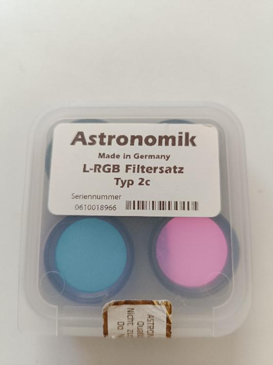Filtres Astronomik et Baader