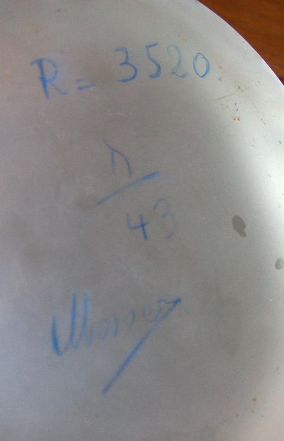 Miroir Mosser  200mm Lambda / 43