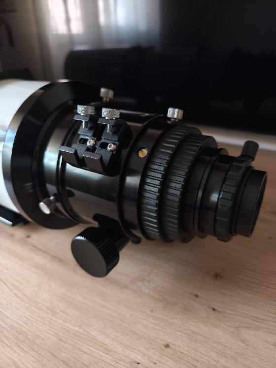 APM 140 F/7 SD Apo, 3'7" porte-oculaire