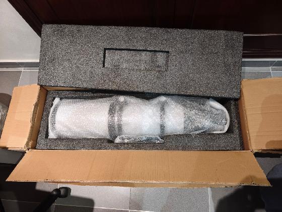 APM 140 F/7 SD Apo, 3'7" porte-oculaire