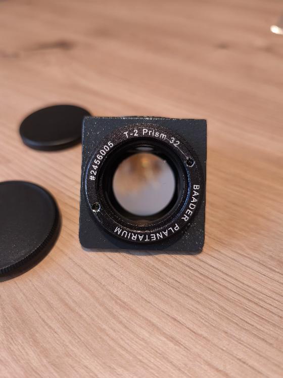 Diagonale à prisme T-2 avec prisme de 32 mm