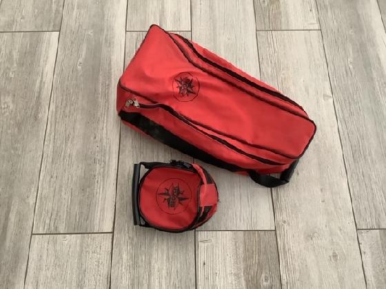 Ensemble de 2 sacs GEOPTIK  pour barre et poids