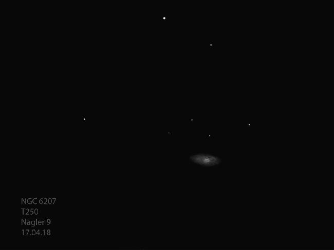 NGC6207 T250 17.04.18