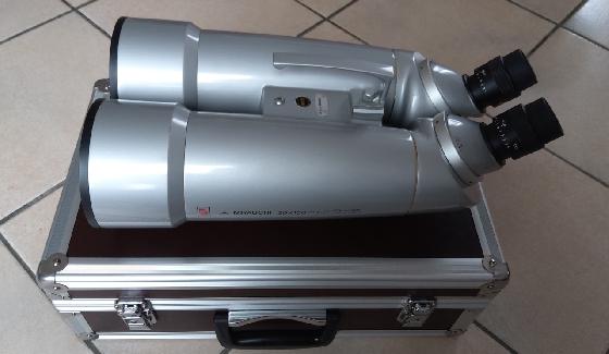 MIYAUCHI bj100i 20x100 petzval jumelles 45°