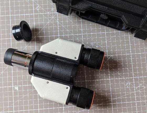 Binoculaire TELEVUE Bino-vue + doubleur TV