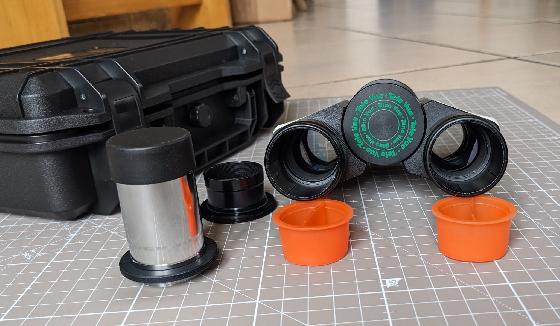 Binoculaire TELEVUE Bino-vue + doubleur TV