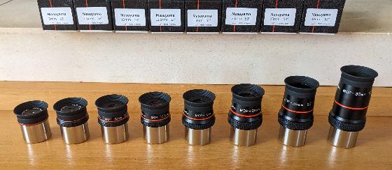 Masuyama MOP 53° NEUFS. 5, 10 et 25mm