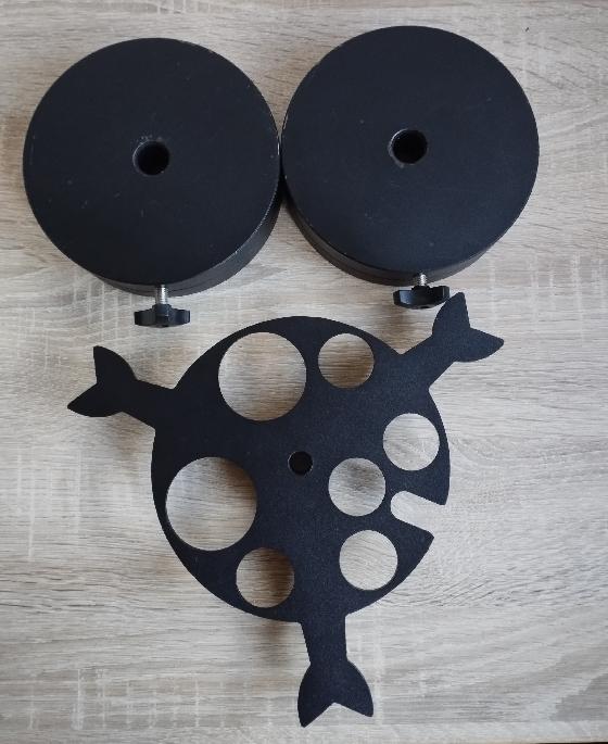 Monture HEQ5 noire non Go-to