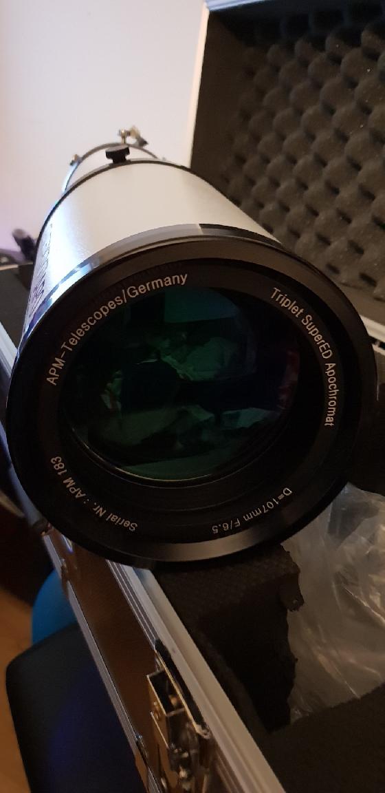 APM 107/700 + correcteur + reducteur Riccardi