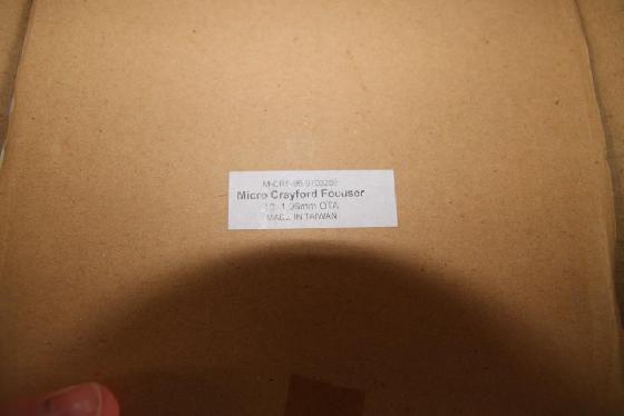 FOCUSER - Crayford KEPLER 2" avec microfocuser 1/10, pour montage sur tube Ø 96mm (SW 80ED ou autre lunette similaire)