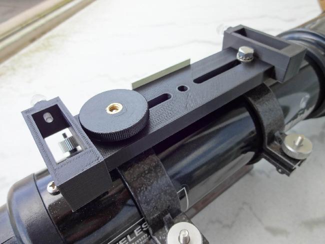 Base Telrad avec queue d'aronde Vixen + rainures 3