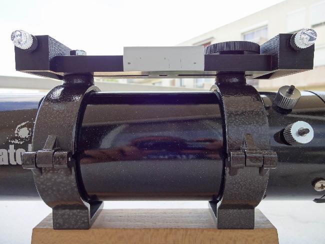 Base Telrad avec queue d'aronde Vixen + rainures 4