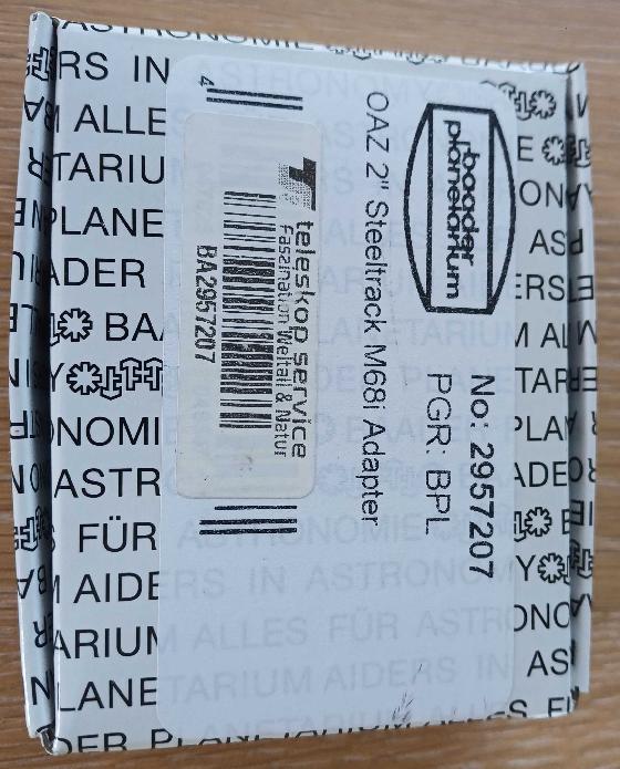 boîte bague adaptateur OAZ 2" M68 femelle