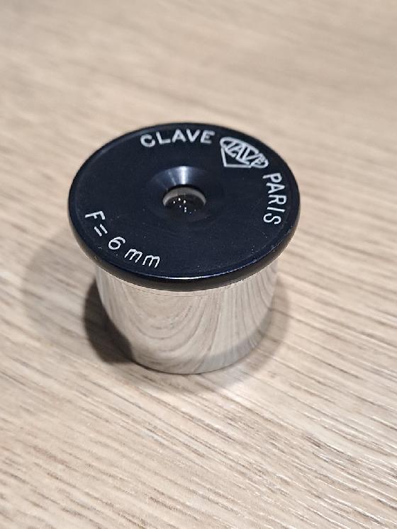 Oculaire Clavé Paris 6mm