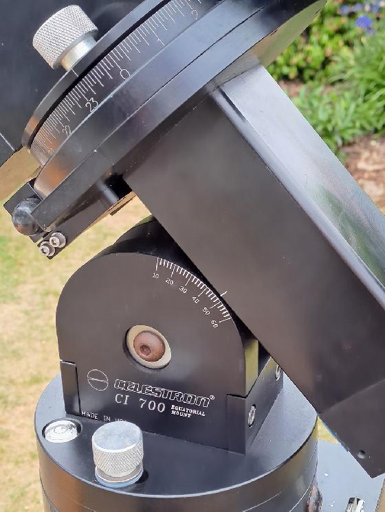 Monture Celestron CI-700 – Une classique recherchée, équivalente Losmandy G11