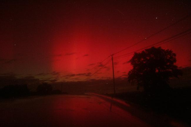 Aurore au nord Montluçon 