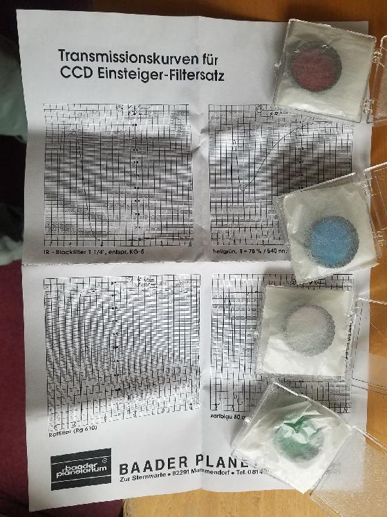 ADC ZWO / filtre RVB CCD Baader / Oculaire 18 mm 
