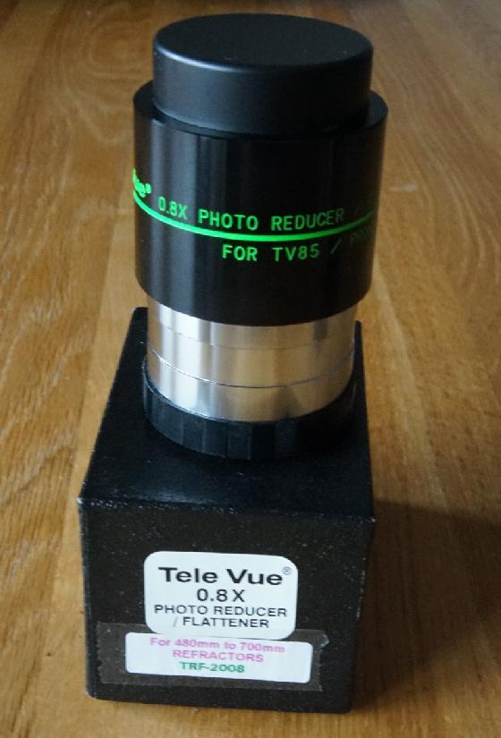 TeleVue Réducteur/Correcteur 0.8x pour lunettes 400 à 600mm 