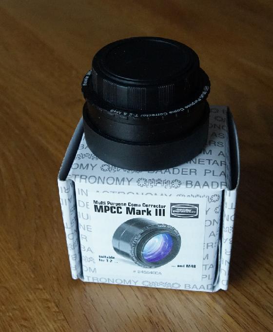 Reducteur de focale:correcteur de coma MPCC Baader Mark3