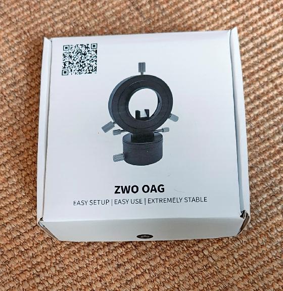Guideur hors d'axe ZWO OAG. 