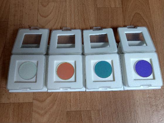 Filtres LRGB ZWO 36mm non montés