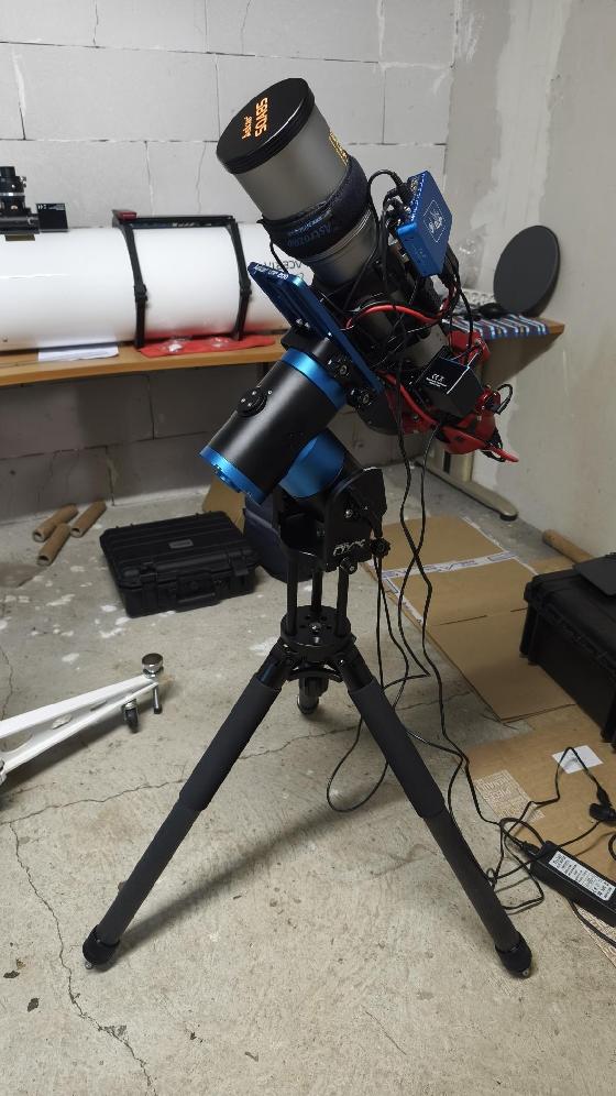 Monture harmonique Pegasus Astro NYX-101 avec trépied carbone