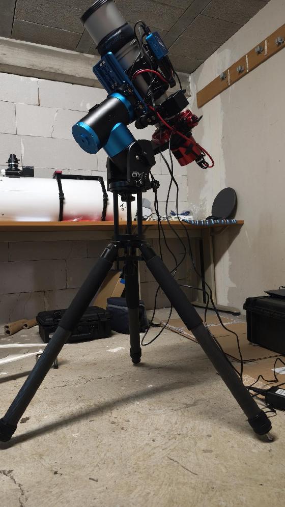 Monture harmonique Pegasus Astro NYX-101 avec trépied carbone