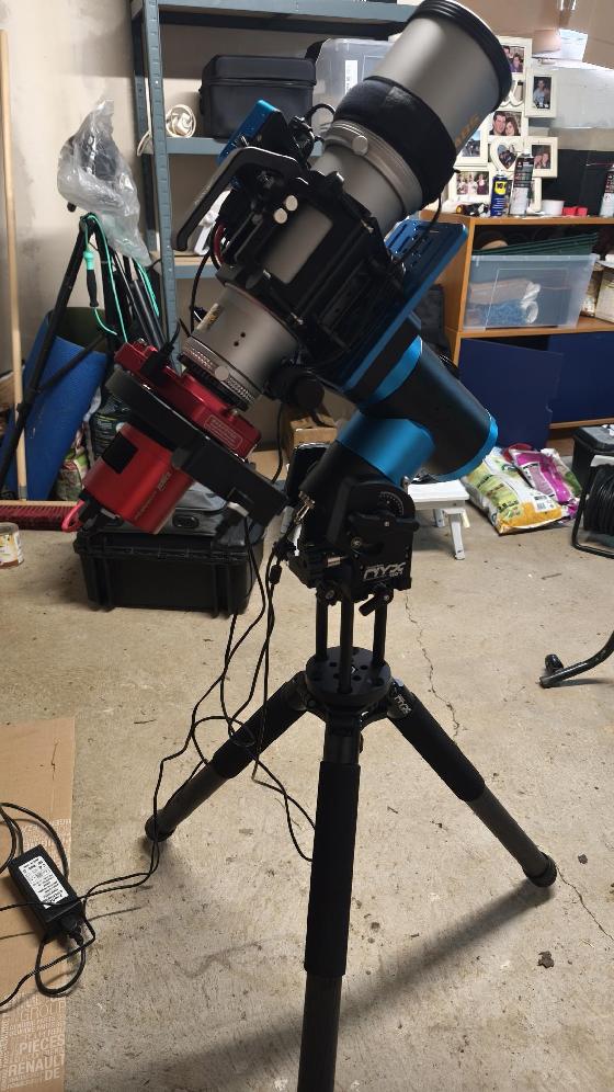 Monture harmonique Pegasus Astro NYX-101 avec trépied carbone