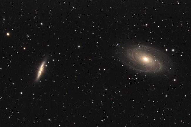 M81 et M82 à la 80/600, Canon EOS 1300D