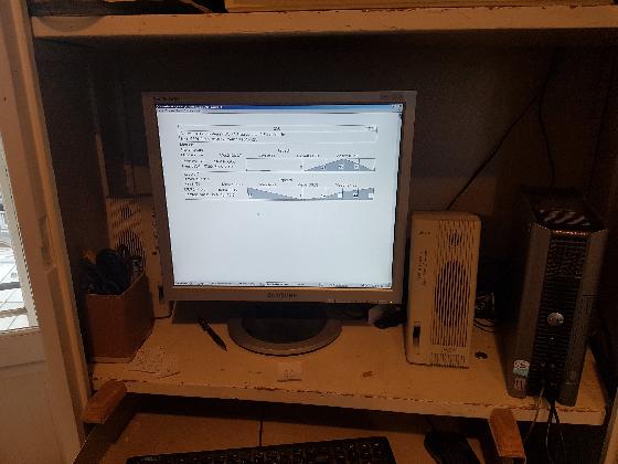 Miroir 250 f/5 BK7 testé et réaluminé