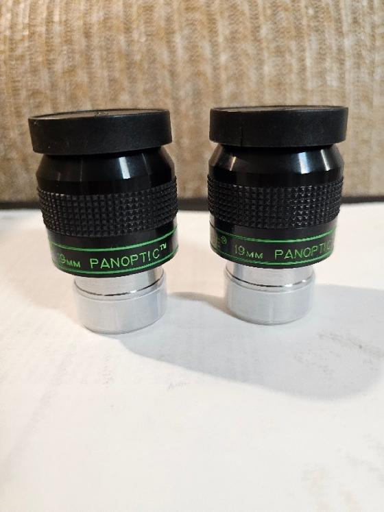 Paires oculaires Televue Panoptic 19mm