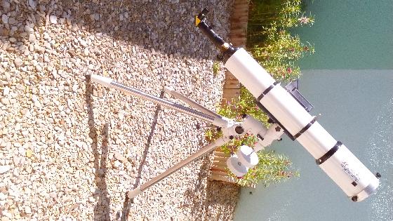 Lunette H alpha solaire 152mm