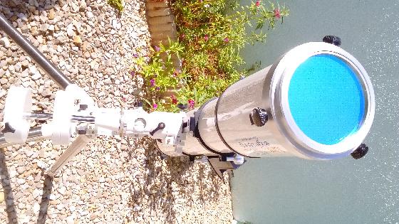 Lunette H alpha solaire 150mm