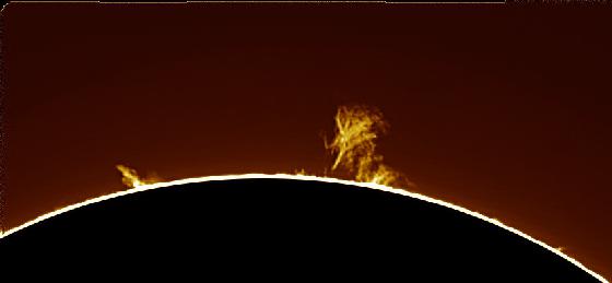 Protuberance 15 aout