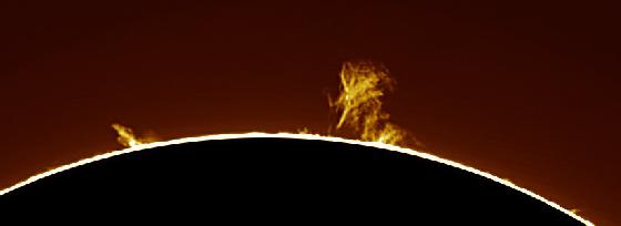 Protuberance 15 aout