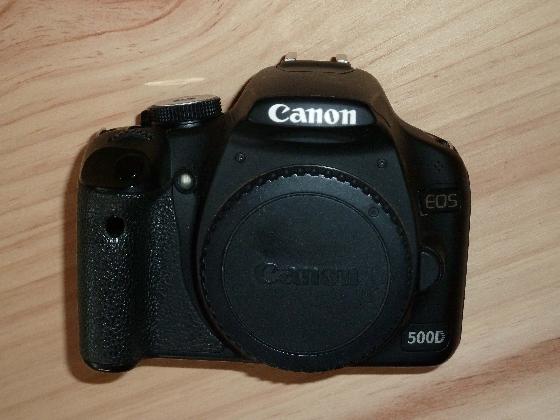 CANON 500D défiltré partiel + accessoires