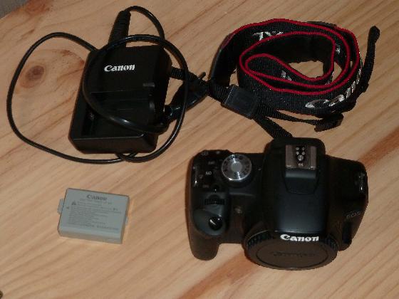 CANON 500D défiltré partiel + accessoires