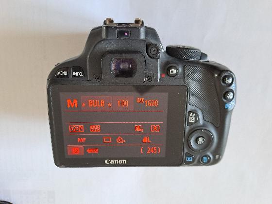 CANON 100D défiltré partiel seulement 8200 dclts TBE