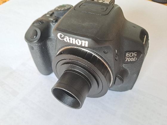 CANON 700D partiellement défiltré et accessoires