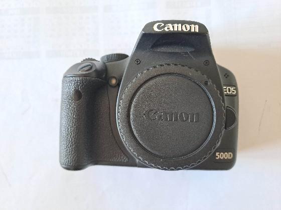 CANON 500D défiltré partiel + accessoires
