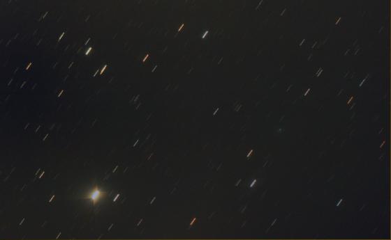 Une comète bien discrète (bis)