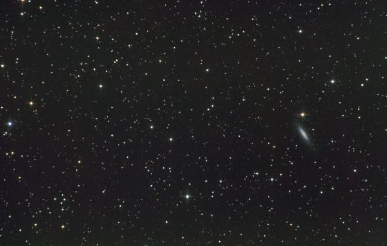 La galaxie perdue dans l'espace