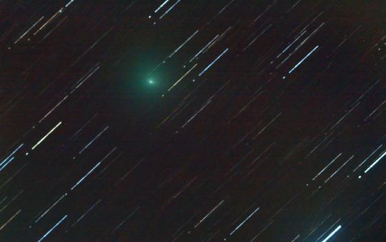 Une comète dans la Casserole (sur la comète)