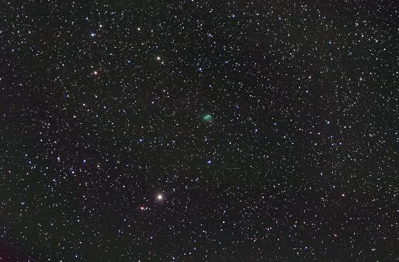 C/2017 V2 Johnson (étoiles)