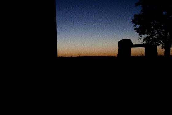 Rapprochement Vénus/Jupiter du 13 novembre 2017 (1)