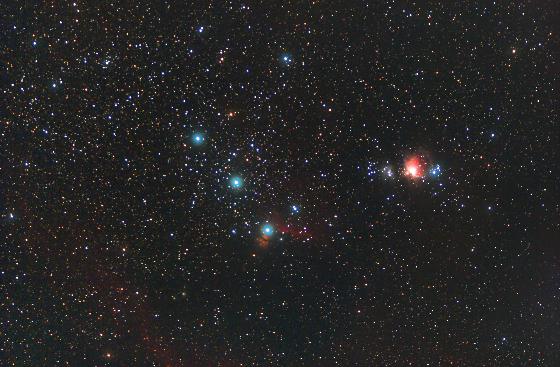 Courte fenêtre pour Orion